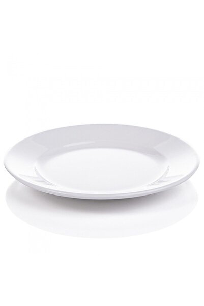Farilya Concept Melamine Large Serving Plate - Restaurant Plate - 24 cm 6 Pieces