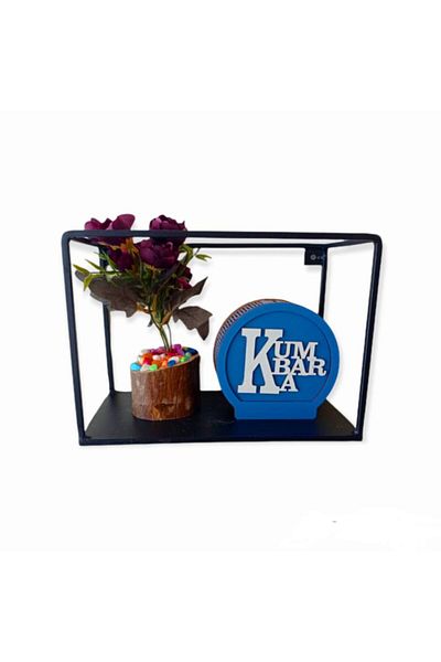 Wess Dizayn Nordic Metal Wall Shelf Rustic Small Size Wd204K