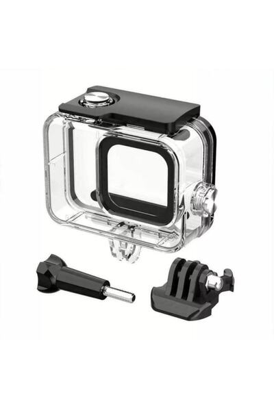 Gplus Gopro Hero 13 Hero 12 11 Black Uyumlu Su Geçirmez Housing Muhafaza Ve Kafa Bandı 4 Parça Set Go209