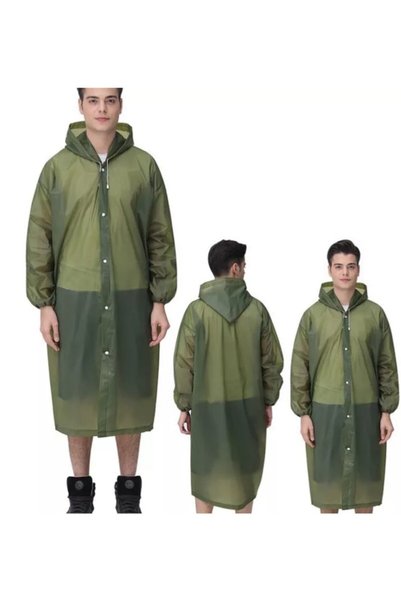 eleven market Eva Trend Unisex Haki Yağmutluk