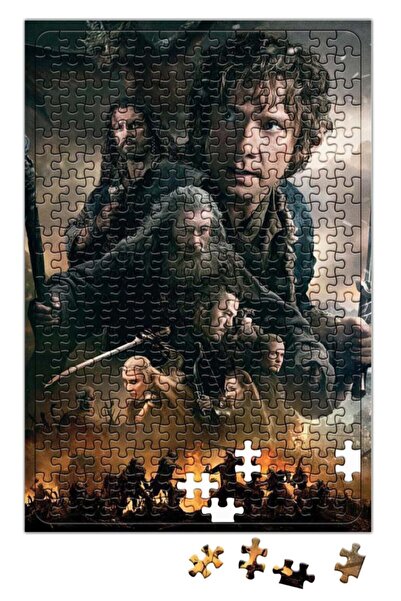 Baskı Dükkanı The Hobbit The Battle Of The Five Armies Puzzle