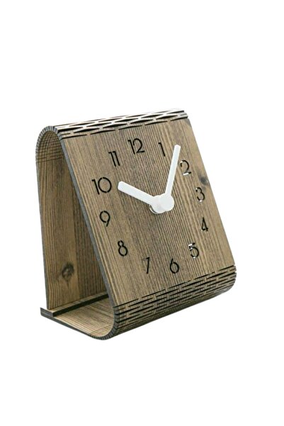 hü ma tasarım ve aksesuar Modern Tasarım Dekoratif 3d Ahşap Masa Saati