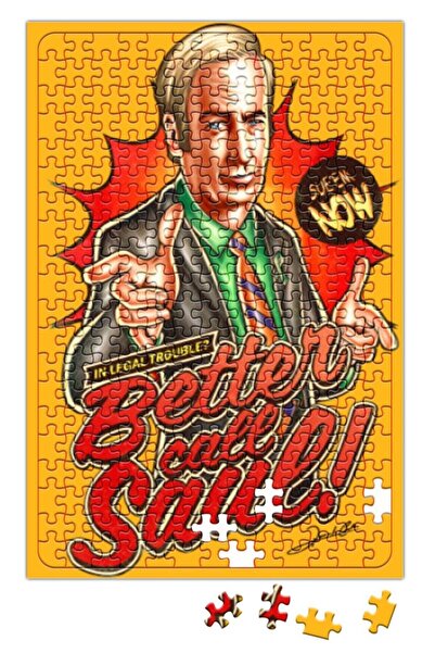 Baskı Dükkanı Saul Goodman Better Call Saul Puzzle 240 Parça Yapboz