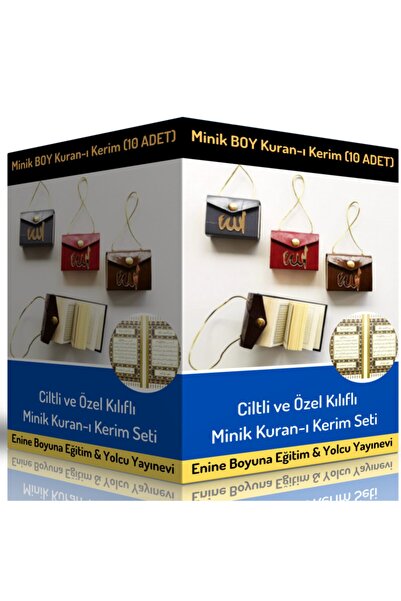 Enine Boyuna Eğitim Minik Boy Kuran-ı Kerim (10 Adet)