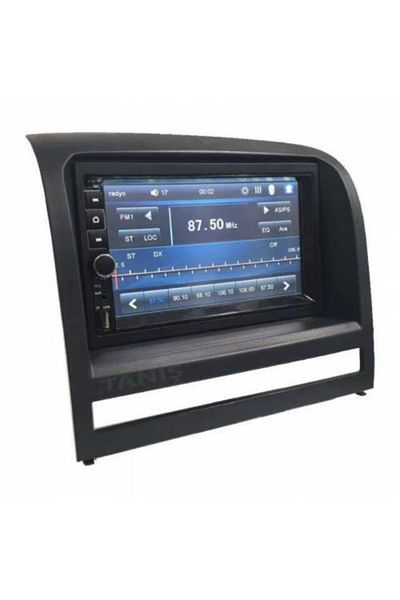 Cadence Black Fiat Albea-palio 7 Inch Double Tape Frame