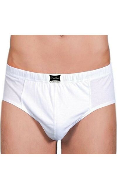 Tutku Erk Kom Slip Panties 6 Pack Cotton Combed Cotton