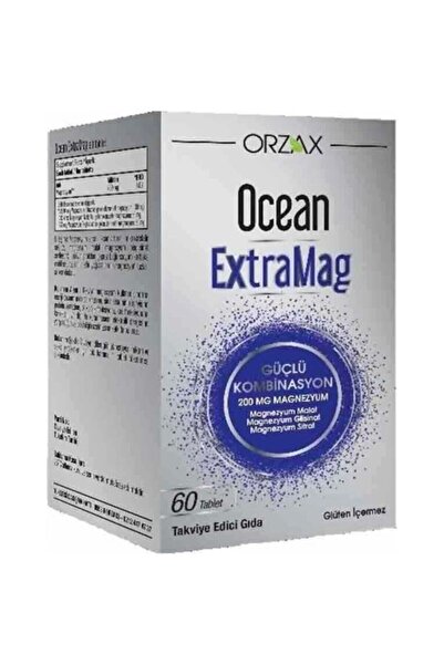 Ocean Ocean Extramag Tablet 200 mg 60 Tabletlık Ambalaj