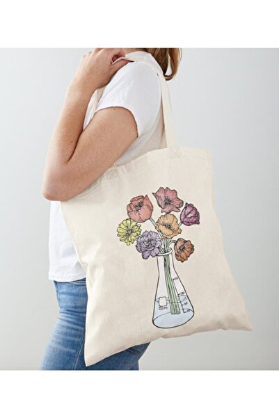 Generic Brand Minimal Flower Pot with Vase Raw Cloth Shoulder