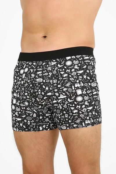 Five Pocket Ανδρικά μπόξερ με σχέδια