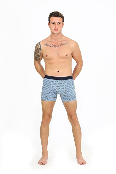 Five Pocket Ανδρικό μπόξερ με σχέδιο Fpb8001