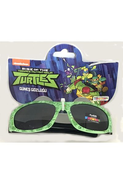 NINJA TURTLES Green Color Licensed Kids Sunglasses Uv 400 Teenage Nutant Ninja