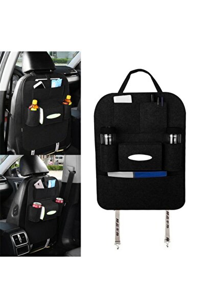 ZEYZEN 2 bucăți mașină, vehicul, interior, spătar scaun auto, pâslă, cu buzun...