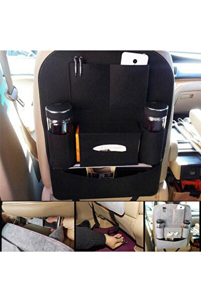 ZEYZEN Organizator pentru spătar scaun din pâslă Bod Organizer cu compartimen...