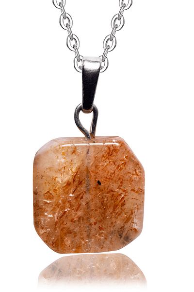 Tesbih Atölyesi Natural Citrine Stone - Certified Necklace