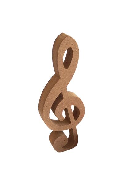 na neşeli ahşap 15 Cm Sol Anahtar Dik Durabilen Boyanabilir Ahşap Obje.ahşap ...