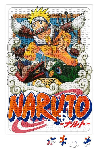Baskı Dükkanı Uzumaki Naruto Anime Naruto Classico Puzzle 240 Piece Jigsaw
