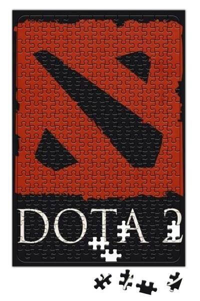 Baskı Dükkanı شعار دوتا 2 لغز 240 قطعة بانوراما