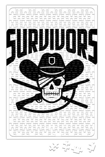 Baskı Dükkanı لغز الناجين من The Walking Dead مكون من 240 قطعة