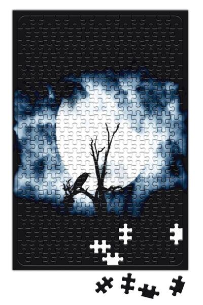 Baskı Dükkanı لغز الليل الغراب 240 قطعة بانوراما