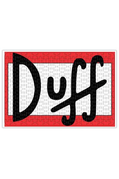 Baskı Dükkanı Duff Puzzle 240 Piece Jigsaw Puzzle