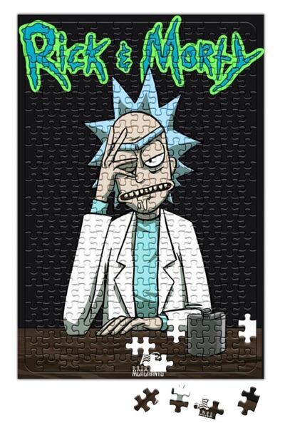 Baskı Dükkanı لغز ريك آند مورتي 240 قطعة