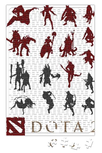 Baskı Dükkanı لغز دوتا 240 قطعة اللغز