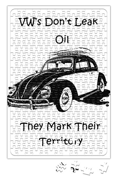 Baskı Dükkanı أحجية كلاسيكية من فولكس فاجن على الطراز القديم مكونة من 240 قطعة