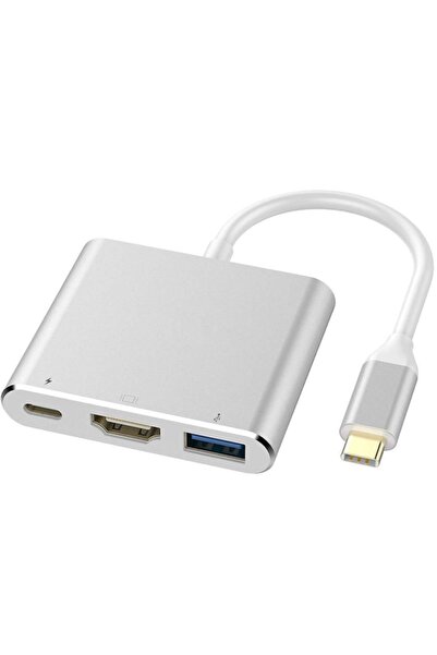 CAFELE Macbook Matebook Switch Tablet Telefon Hdmi Usb 3.0 Pd Şarj Type-c Çevirici