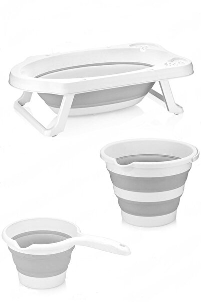 HOBBY LİFE Σετ πτυσσόμενης μπανιέρας μωρού