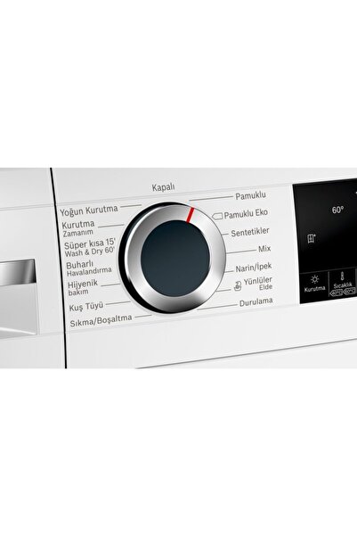 Bosch Wna254x1tr 10 Kg / 6 Kg 1400 Devir Beyaz Kurutmalı Çamaşır Makinesi