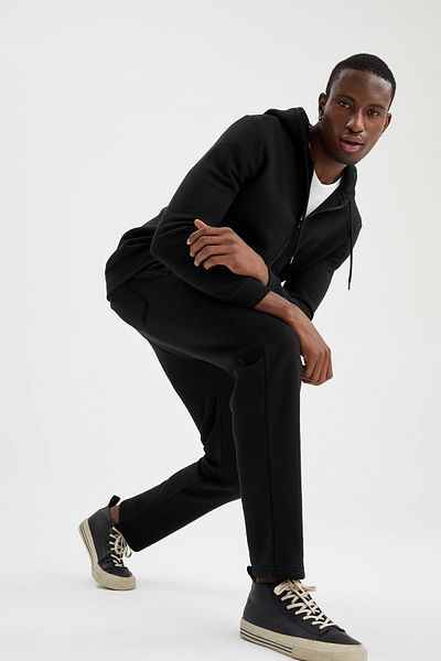 DeFacto Slim Fit Jogger Fleece Φούτερ