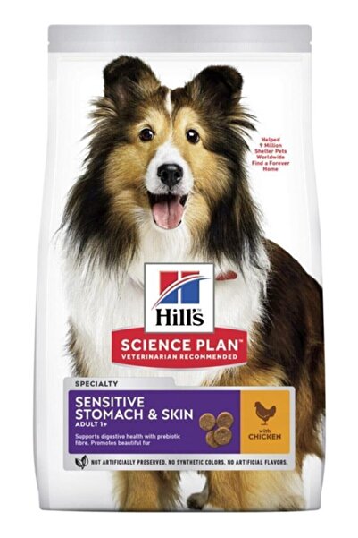 Hill's Sensitive Skin Tavuklu Yetiskin Köpek Mamasi 14 Kg