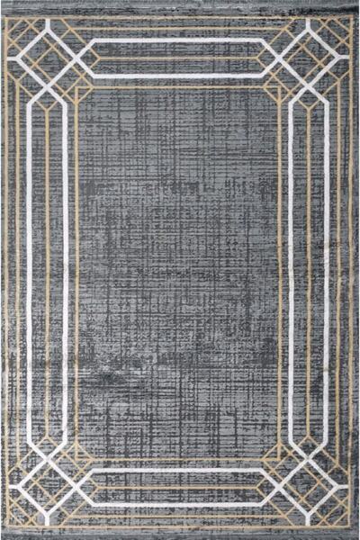 Bahariye Halı Deep A902 Antrasit Gold 150*230
