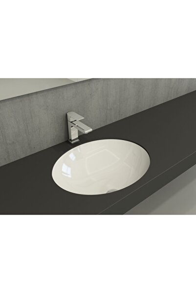 Bocchi Parma Tezgah Altı Lavabo 56 Cm Parlak Beyaz 1384-001-0125 Sifon Kapak Hariç