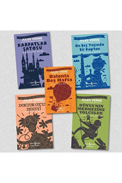 TÜRKİYE İŞ BANKASI KÜLTÜR YAYINLARI Karpatlar Şatosu - On Beş Yaşında Bir Kap...