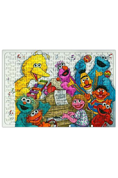 Baskı Dükkanı لغز أغنية شارع سمسم 240 قطعة بانوراما