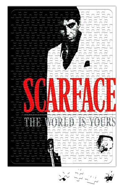 Baskı Dükkanı سكارفيس العالم لك لغز 240 قطعة بانوراما