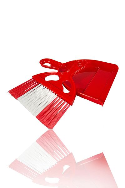 Titiz Plastik Countertop Small Size Handy Brush Dustpan with Mini Brush