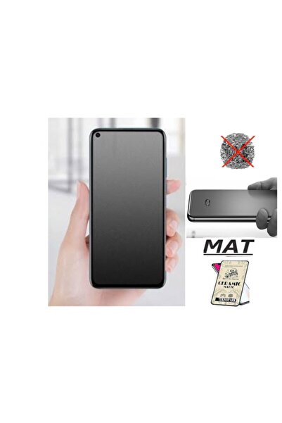 TEKNOPARKTA Oppo Reno 5 Lite Mat Seramik Cam Nano Esnek Kırılmaz Full Tam Kap...