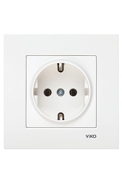 VİKO Priză cu împământare Karre (fără cadru)