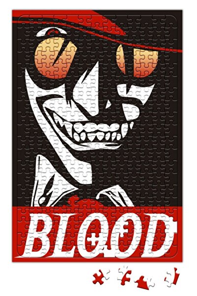 Baskı Dükkanı لغز الدم 240 قطعة اللغز