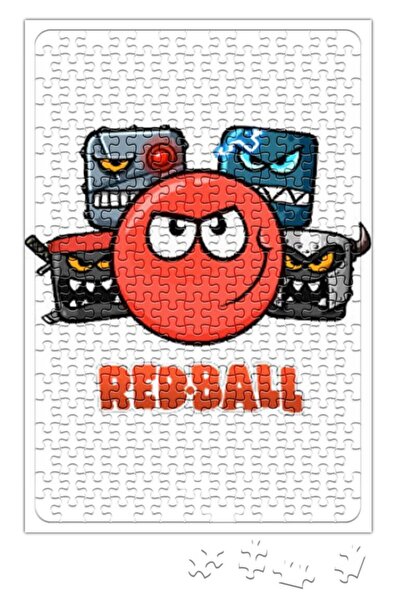 Baskı Dükkanı لغز الكرة الحمراء 4 الطاقم Adesivo 240 قطعة بانوراما