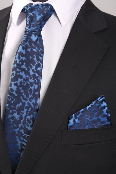 Esgue Шарена вратовръзка и кърпичка