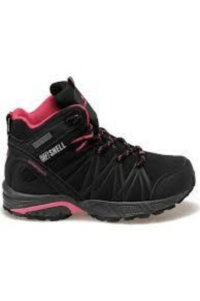 lumberjack Children's Shell Hi Black Fuchsia Trekking & Outdoor Waterproof