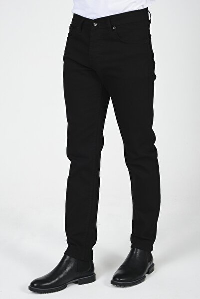 Giymoda Erkek Slim Fit Kot Kanvas Pantolon