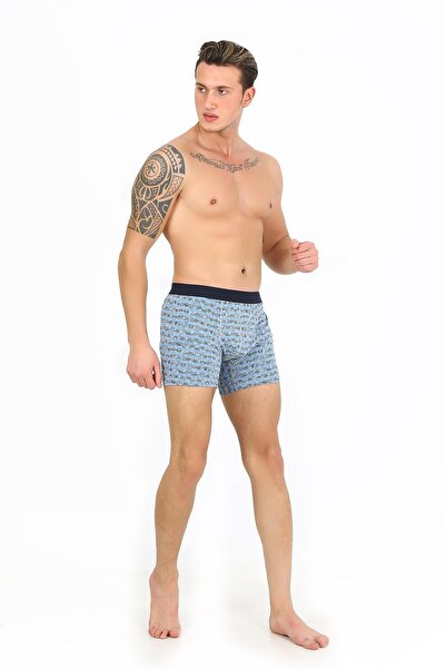 Five Pocket Ανδρικό μπόξερ με σχέδιο Fpb8001