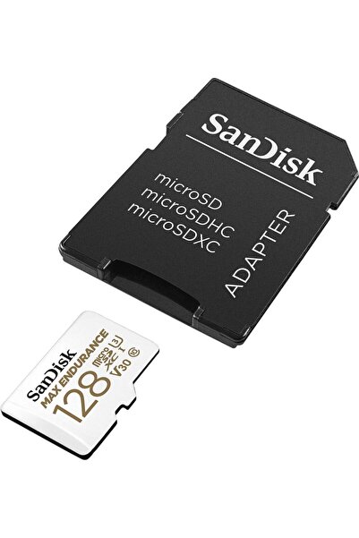 SanDisk Max Endurance 128gb Sdsqqvr-128g-gn6ıa Micro Sdxc 100/40mb/s C10 V30 Hafıza Kartı