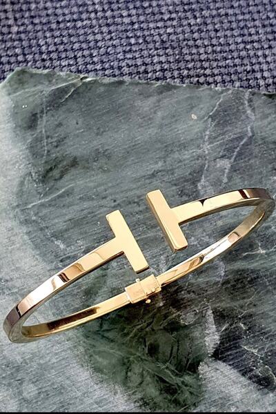 Güler Kuyumculuk Altın T Model Kelepçe Bilezik