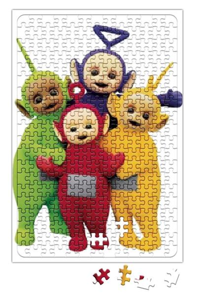 Baskı Dükkanı The Teletubbies Puzzle 240 Parça Yapboz