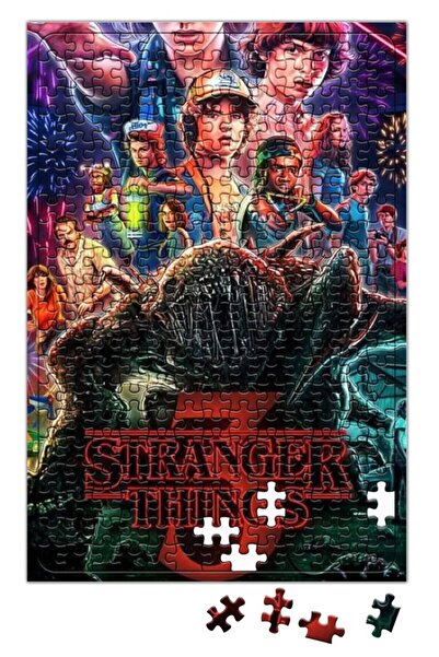 Baskı Dükkanı Stranger Things Puzzle 240 Parça Yapboz